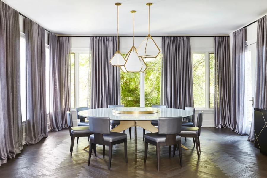 Modern Table Ideas By Maxine Tissenbaum Interior Design. Modern dining room.