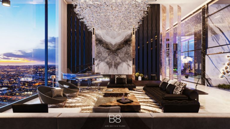 View of B8 Architecture - Iconic Modern Tables from The Iconic Penthouse