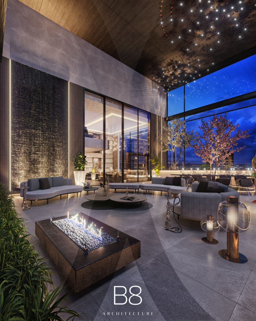 B8 Architecture - Iconic Modern Tables from The Iconic Penthouse - Iconic Penthouse Design And Architecture